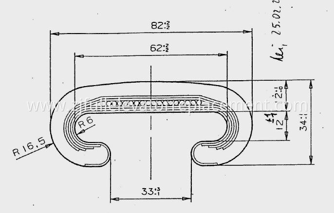 Schindler Rubber Handrail